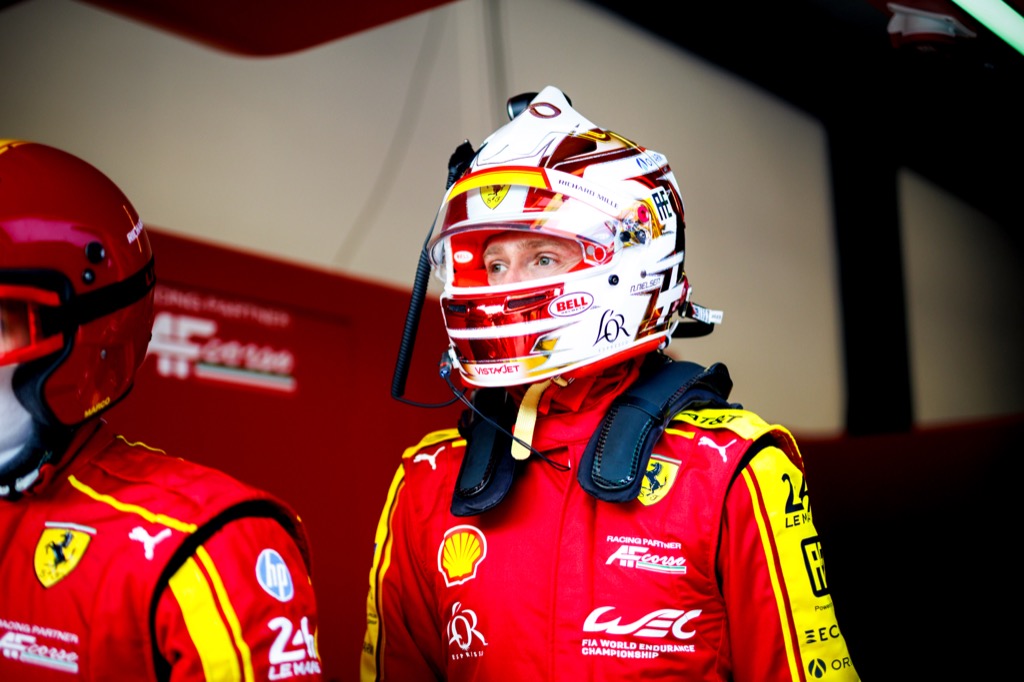 Nicklas Nielsen ærgerlig over misset podie på Imola.
(Foto: Ferrari Media)